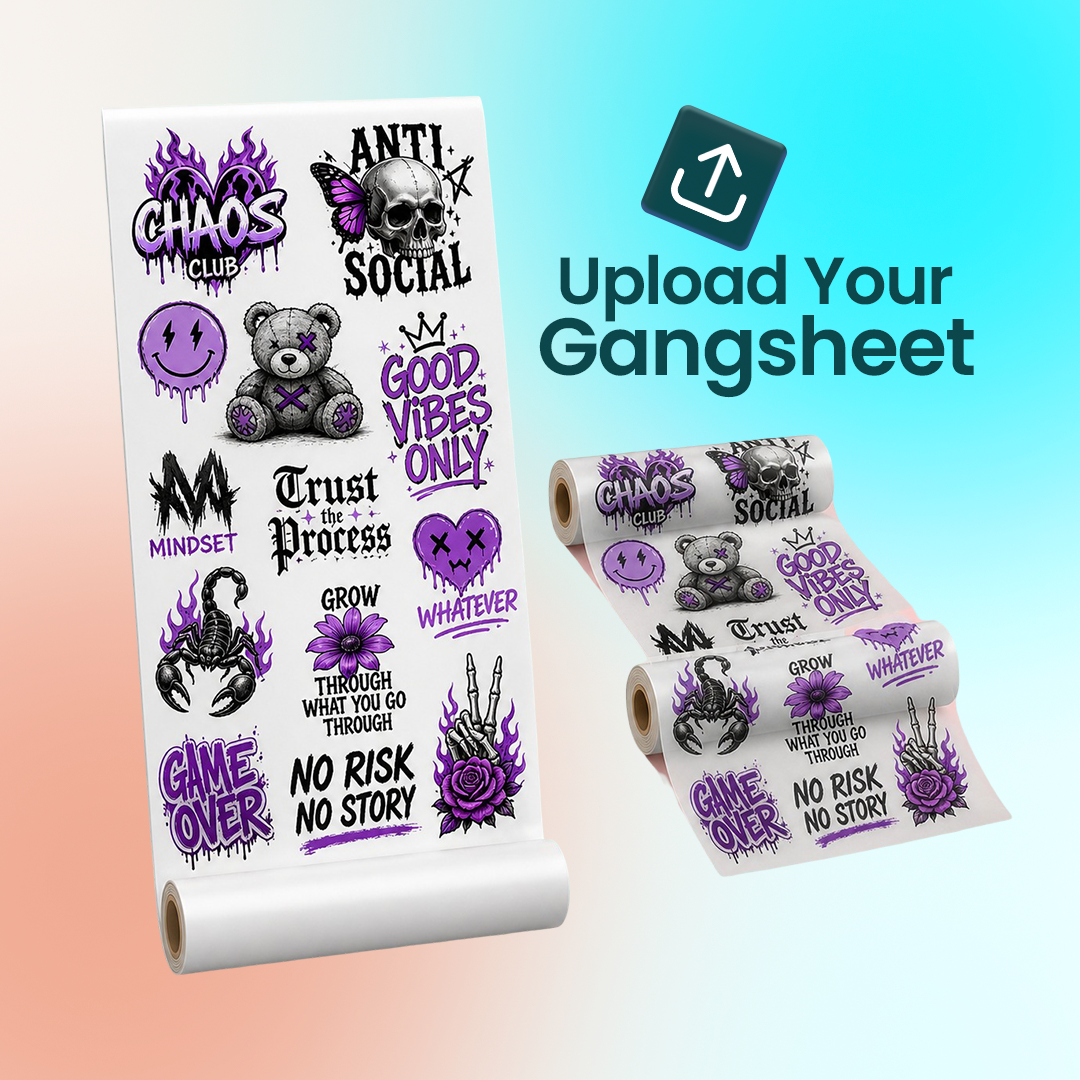 Upload Your Gang Sheet